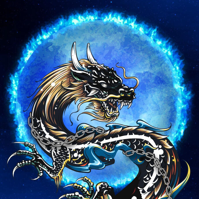 A DRAGON PFP